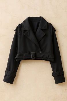 LNVA - Trenchcoat Cropped